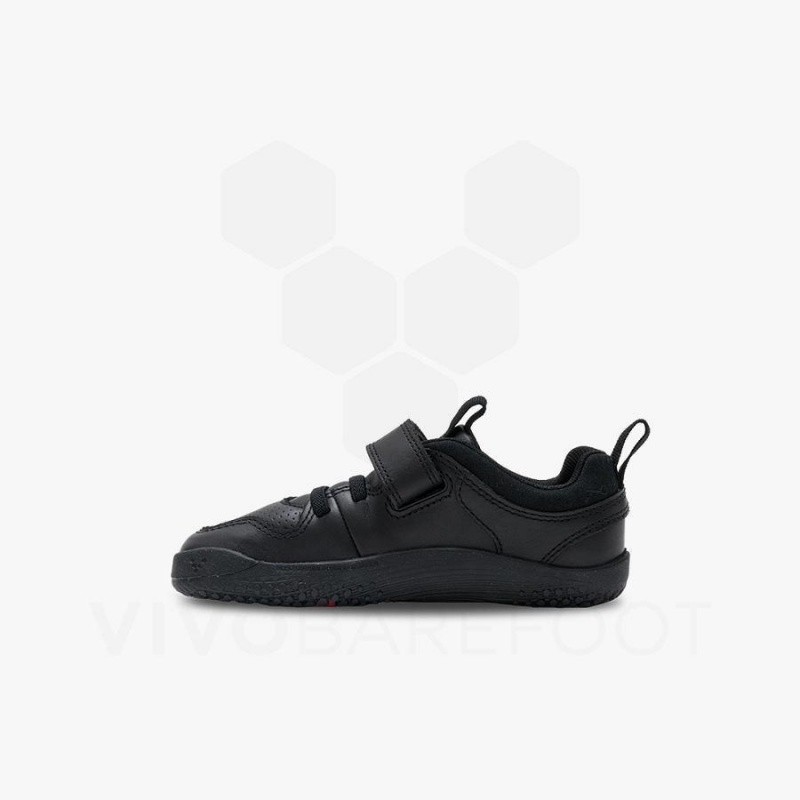 Vivobarefoot Primus Ludo School Preschool Ayakkabı Çocuk Obsidian | TR064AS