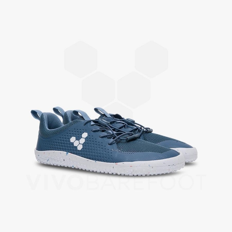 Vivobarefoot Primus Spor III Juniors Ayakkabı Çocuk Indigo | TR066YF