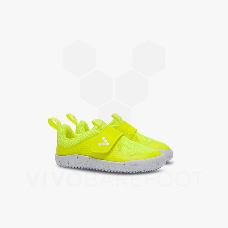 Vivobarefoot Primus Spor III Yürümeye Başlayan Ayakkabı Çocuk Limon | TR070UK