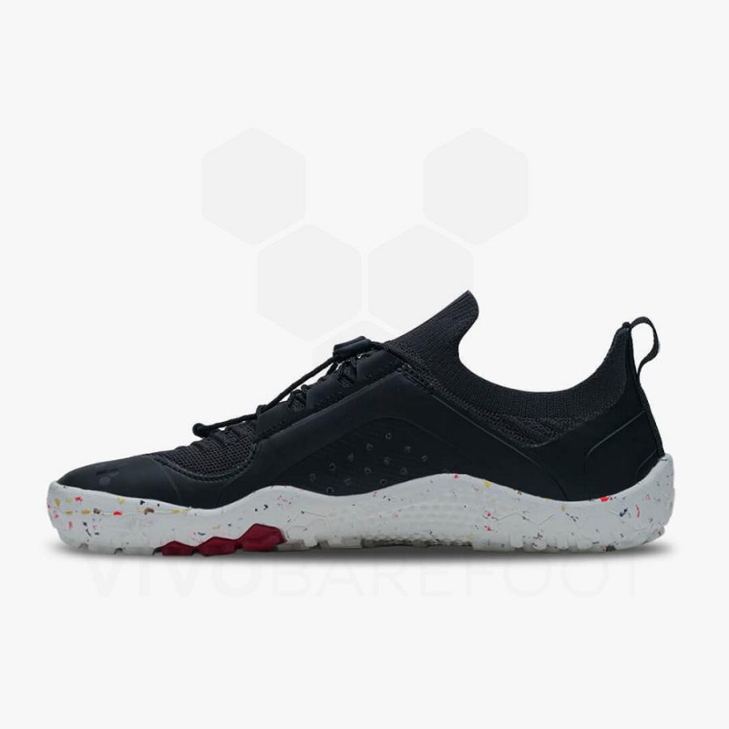 Vivobarefoot Primus Yürüyüş Knit FG Antrenman Ayakkabısı Erkek Obsidian Beyaz | TR334QC