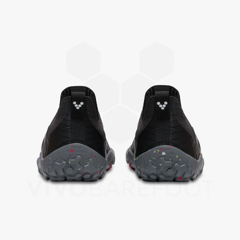 Vivobarefoot Primus Yürüyüş Knit FG Antrenman Ayakkabısı Erkek Obsidian Gri | TR333RX