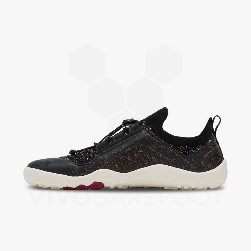 Vivobarefoot Primus Yürüyüş Knit FG Yürüyüş Ayakkabısı Kadın Siyah | TR256QC