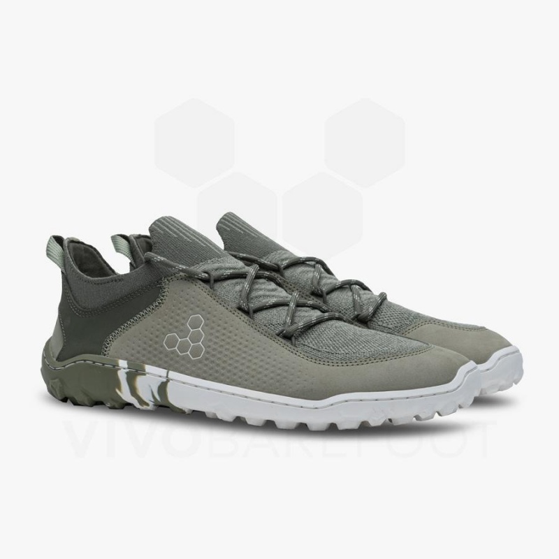 Vivobarefoot Tracker Decon Low FG2 Mens Yürüyüş Ayakkabısı Kadın Zeytin Yeşili | TR234MM