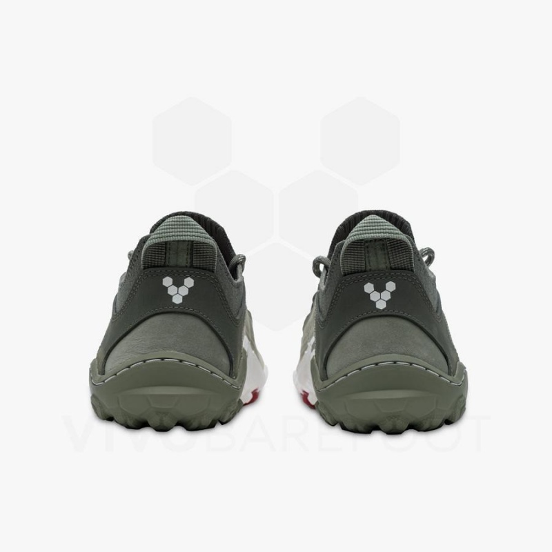 Vivobarefoot Tracker Decon Low FG2 Mens Yürüyüş Ayakkabısı Kadın Zeytin Yeşili | TR234MM