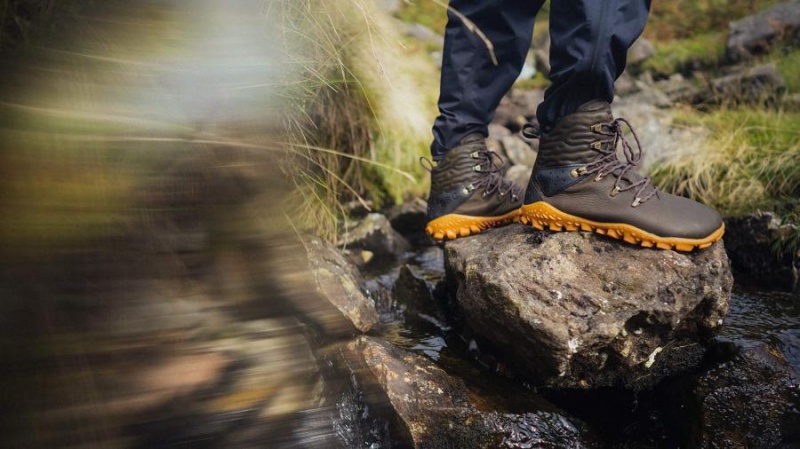 Vivobarefoot Tracker Forest Esc Yürüyüş Ayakkabısı Erkek Obsidian | TR408UK