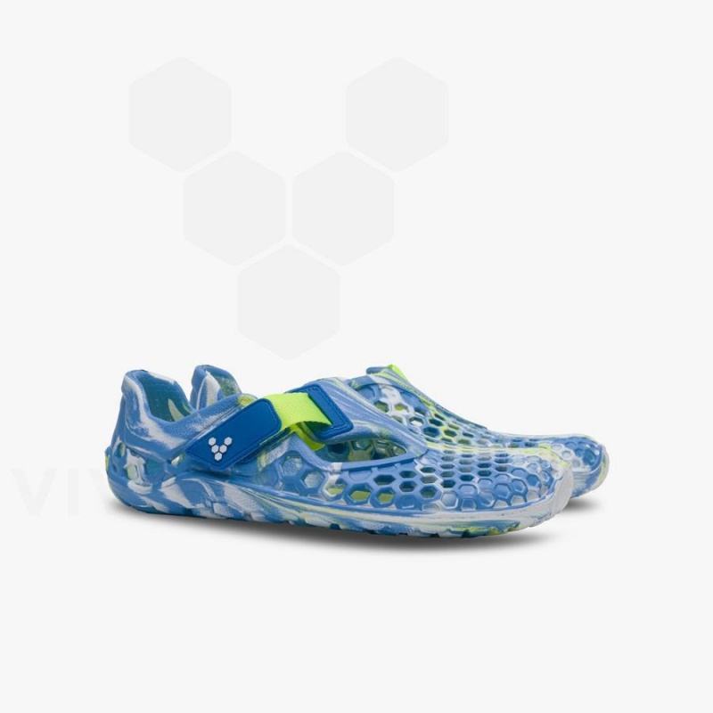 Vivobarefoot Ultra Bloom Juniors Ayakkabı Çocuk Mavi Açık Turkuaz | TR045TL