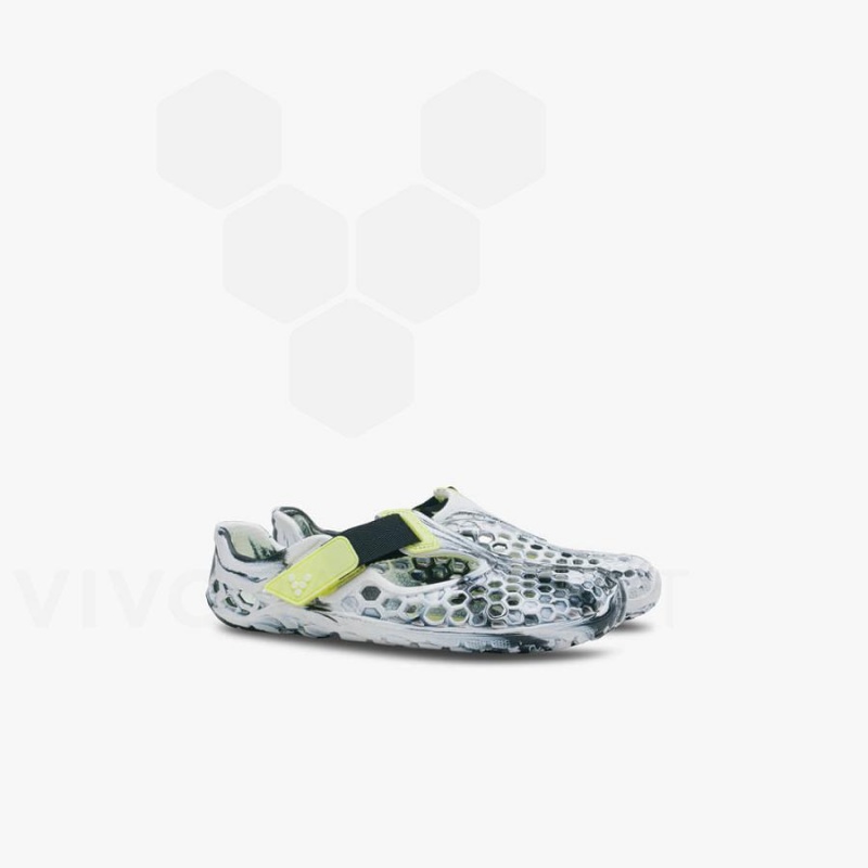 Vivobarefoot Ultra Bloom Preschool Ayakkabı Çocuk Obsidian Beyaz | TR051NN