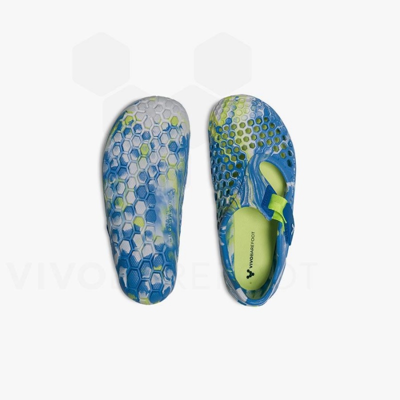 Vivobarefoot Ultra Bloom Preschool Ayakkabı Çocuk Mavi Açık Turkuaz | TR050OB