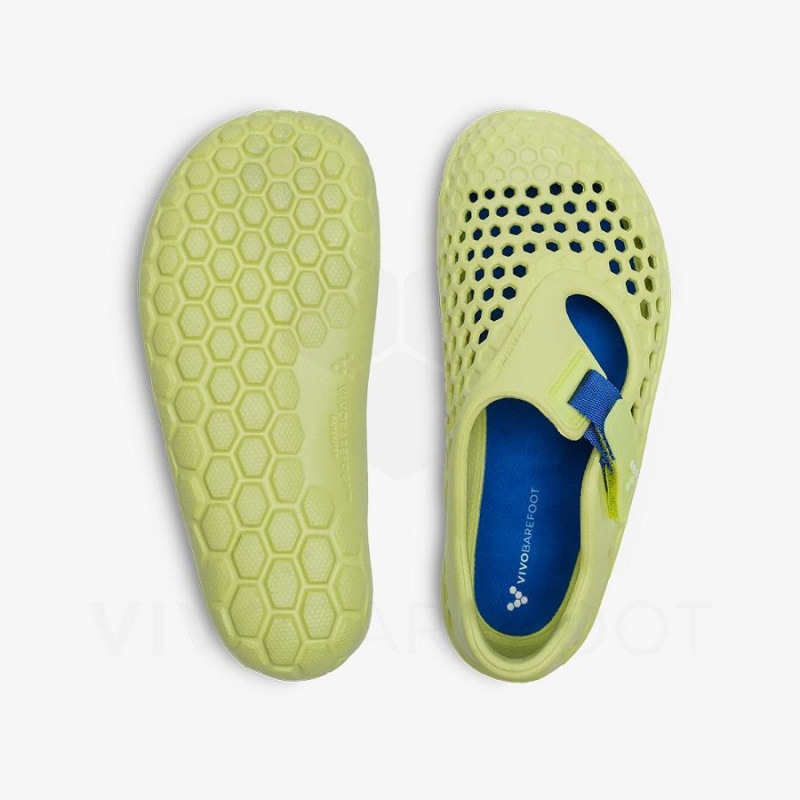 Vivobarefoot Ultra Bloom Sandalet Çocuk Açık Yeşil | TR005HT